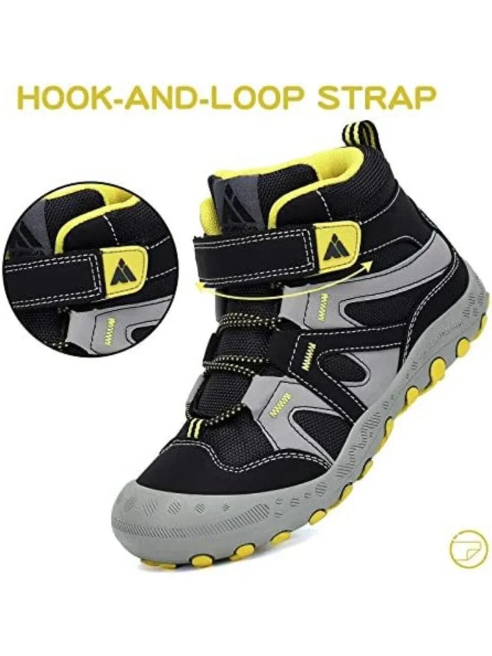 Unisex Water-Resistant Hiking Boots for Boys & Girls - Durable Outdoor Footwear